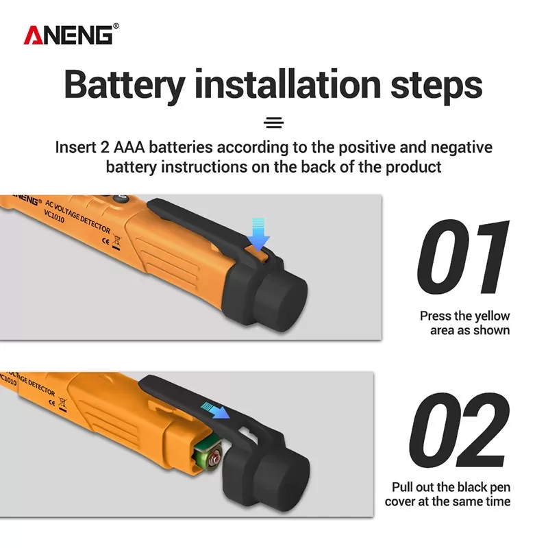ANENG VC1010 Digital Voltage Detector - image 5