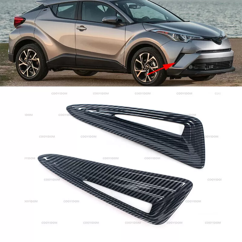 Tecno CHR 17-18 Carbon Fiber Front Corner Fog Light Trim - image 6