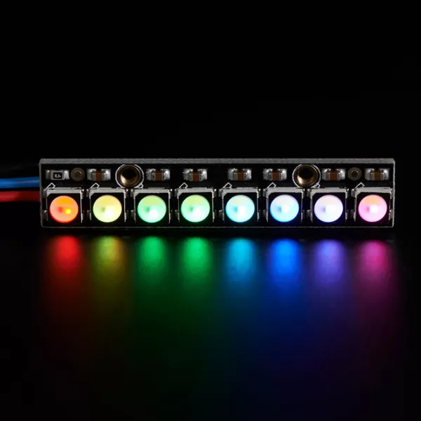 Tecno NeoPixel Straight Board 8x 5050 RGBW Cool White LED - image 3