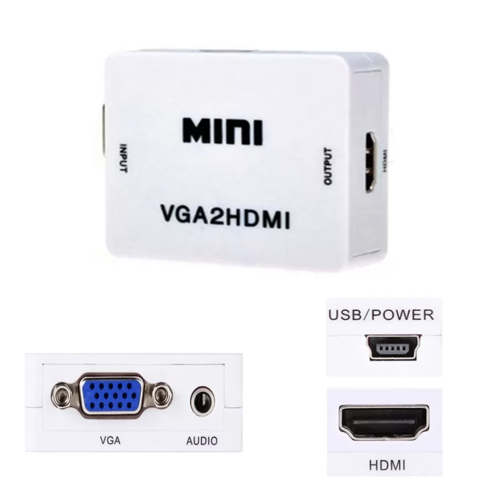 Tecno VGA2HDMI VGA to HDMI Converter with Audio 1080P - image 2