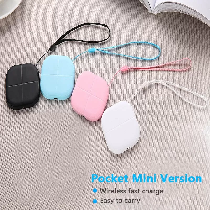Generic 5W QI Wireless Charger Square Portable Power Bank - image 6