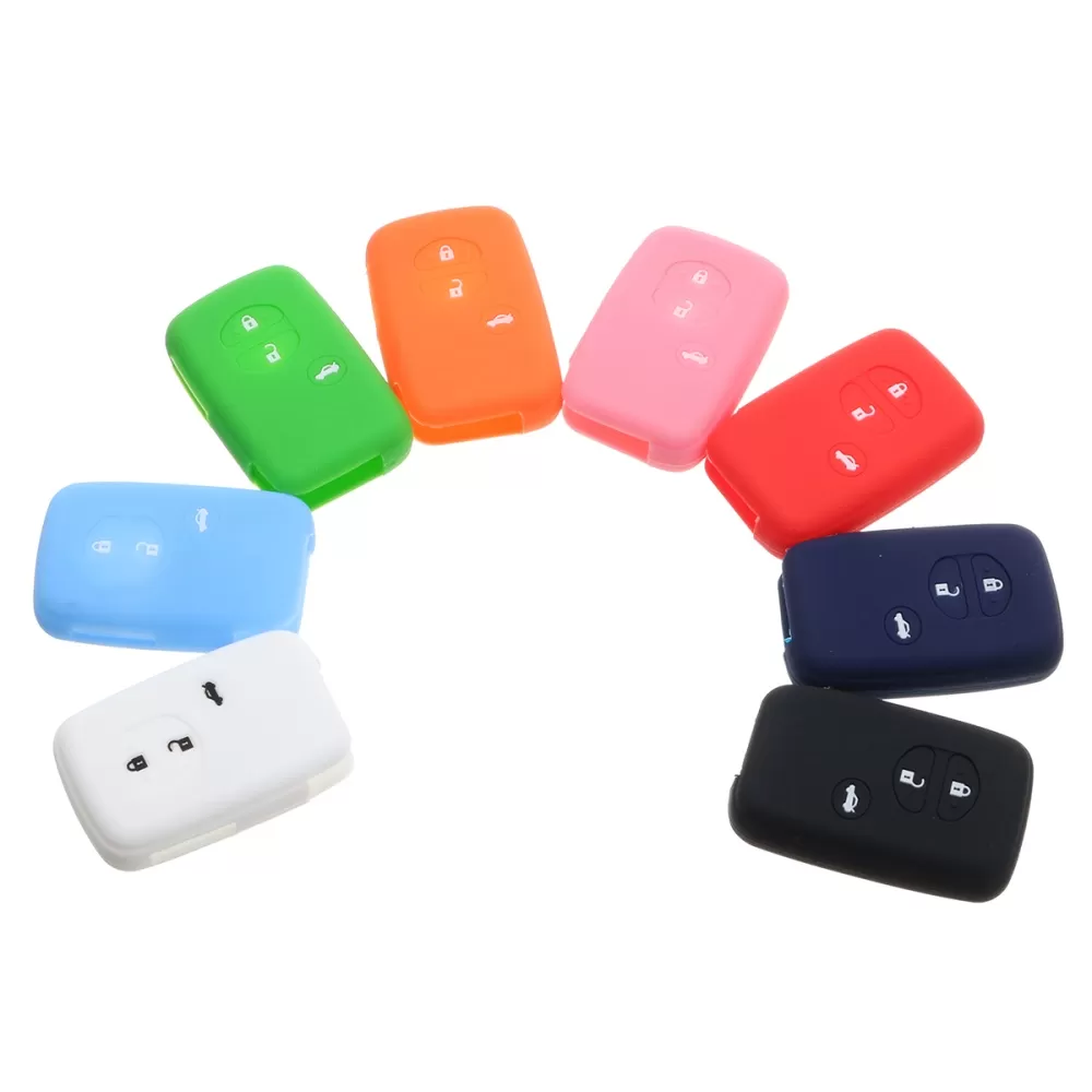 Toyota Prado Crown Reiz Extra Safe Silicone Key Case Cover - image 2