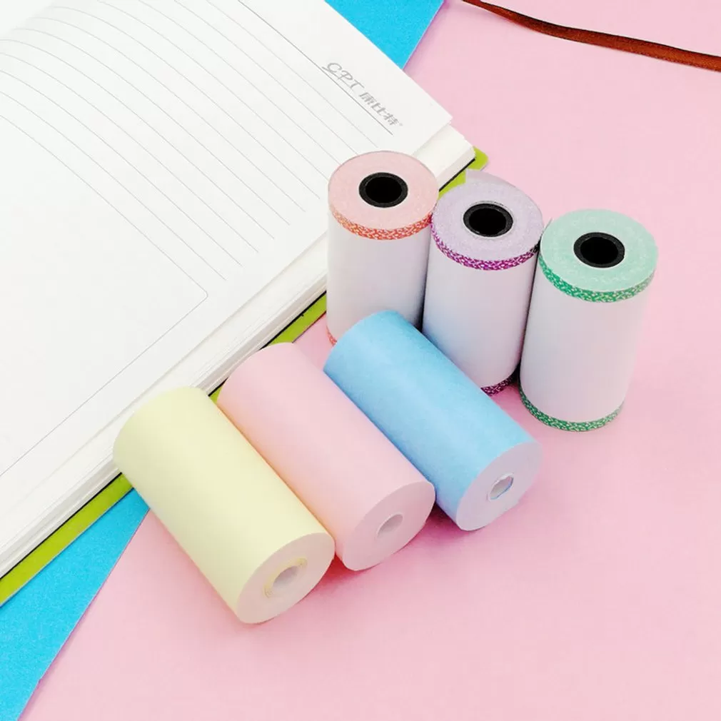 Generic 5 Rolls 58MM Printable Sticker Paper Direct Thermal - image 3