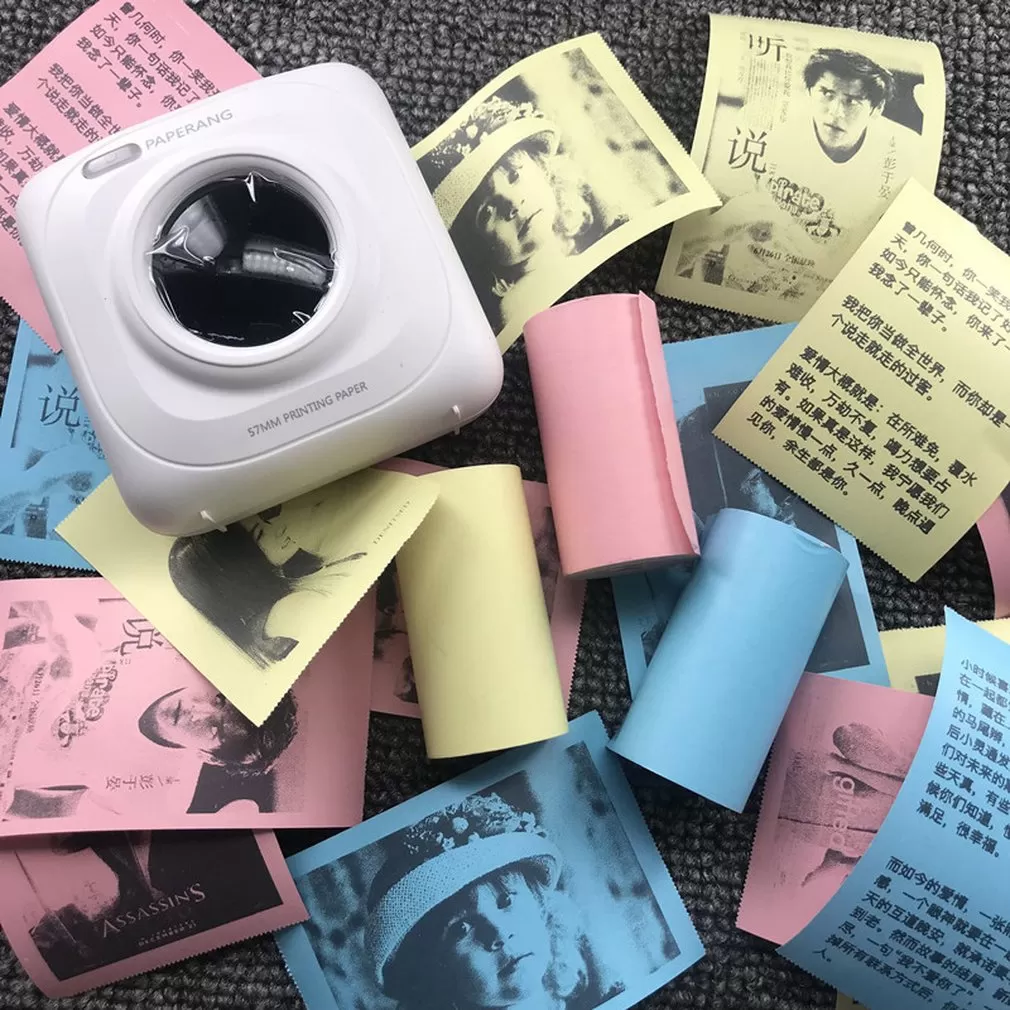 Generic 5 Rolls 58MM Printable Sticker Paper Direct Thermal - image 5