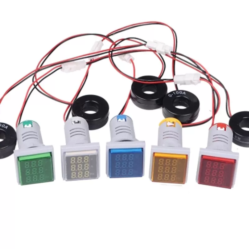 Generic Mini Digital Voltmeter Ammeter Random Color - image 2