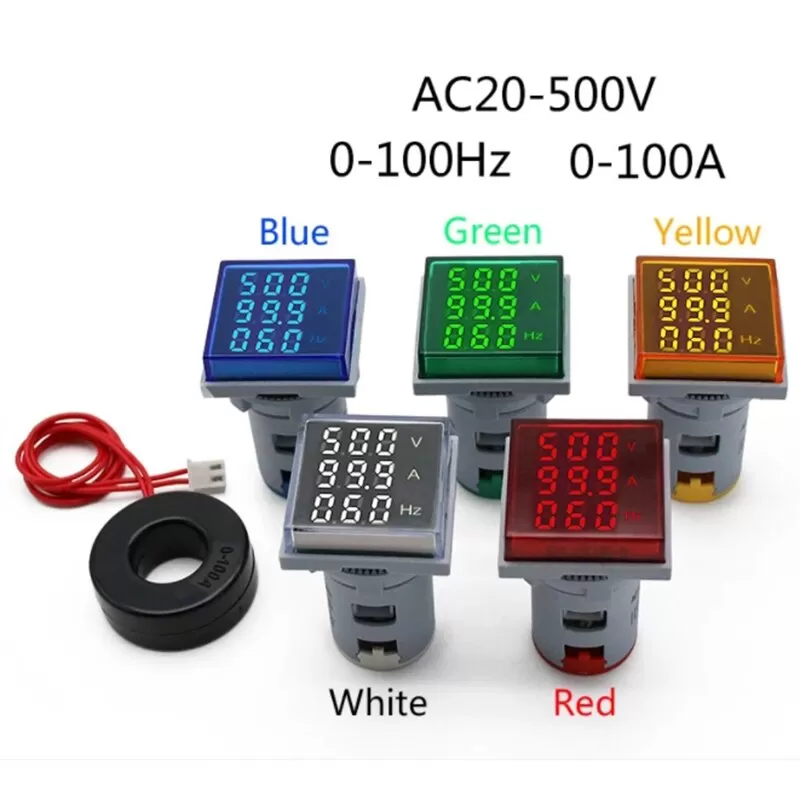Generic Mini Digital Voltmeter Ammeter Random Color - image 4