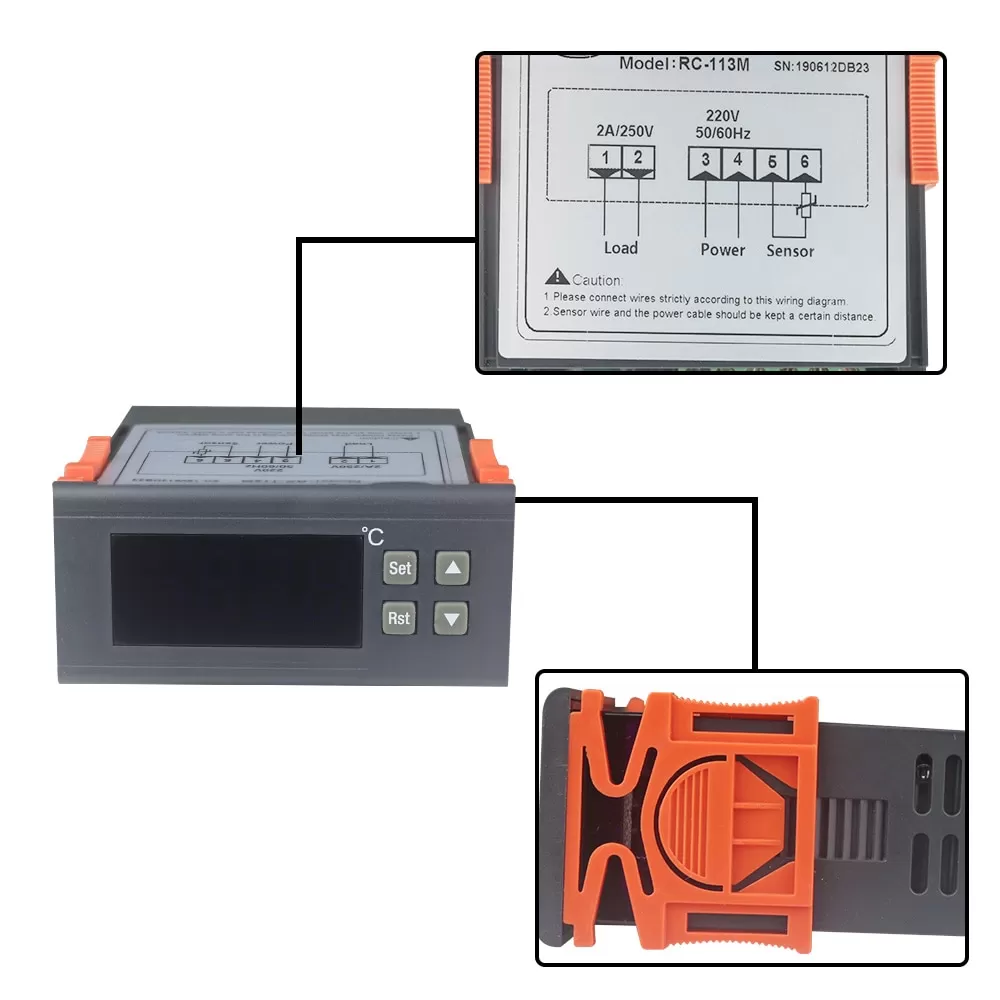 Generic RC-113M PID Temperature Controller for Heating - image 6