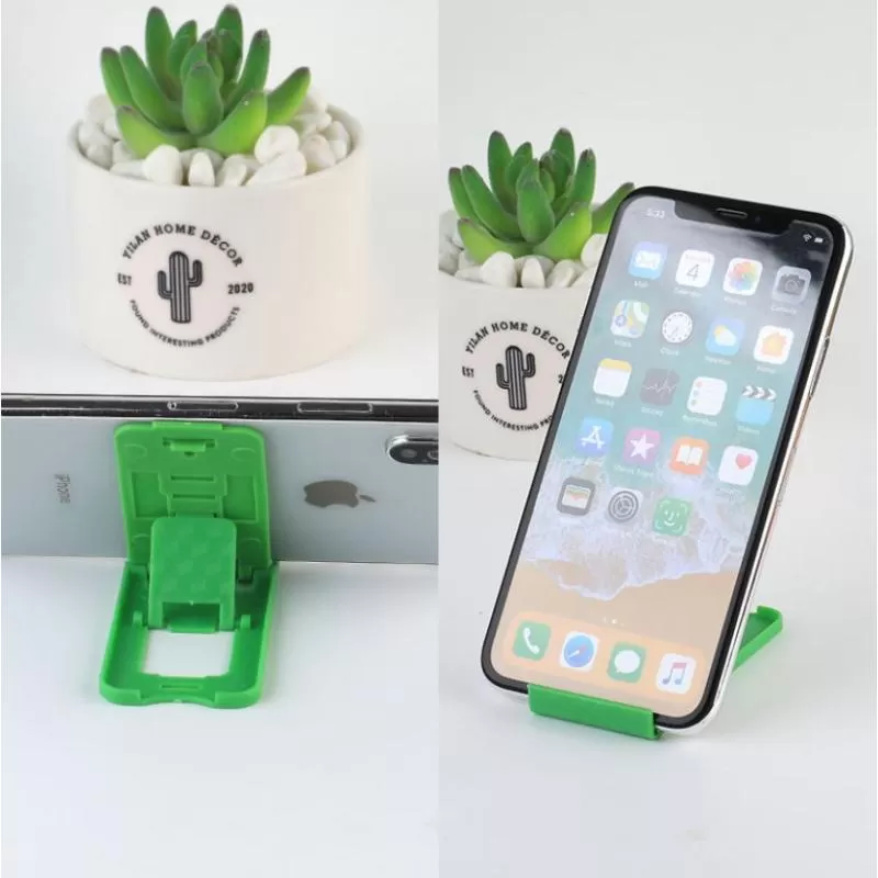 Generic Folding Mobile Phone Holder Lightweight Mini Red - image 4