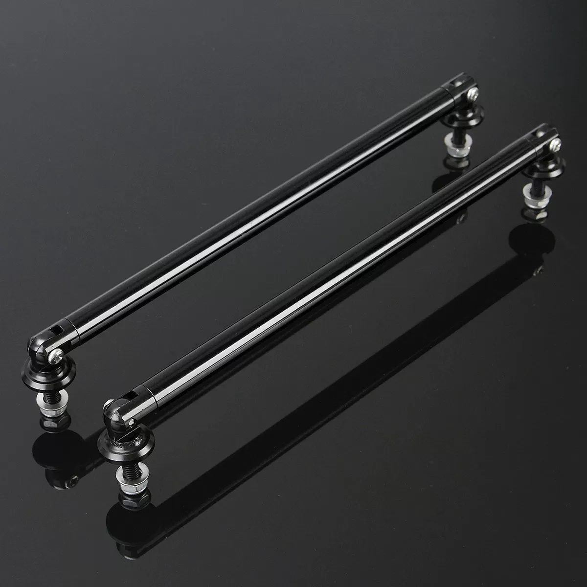 Generic 2Pcs Bumper Lip Splitter Rods Adjustable Front Rear - image 3