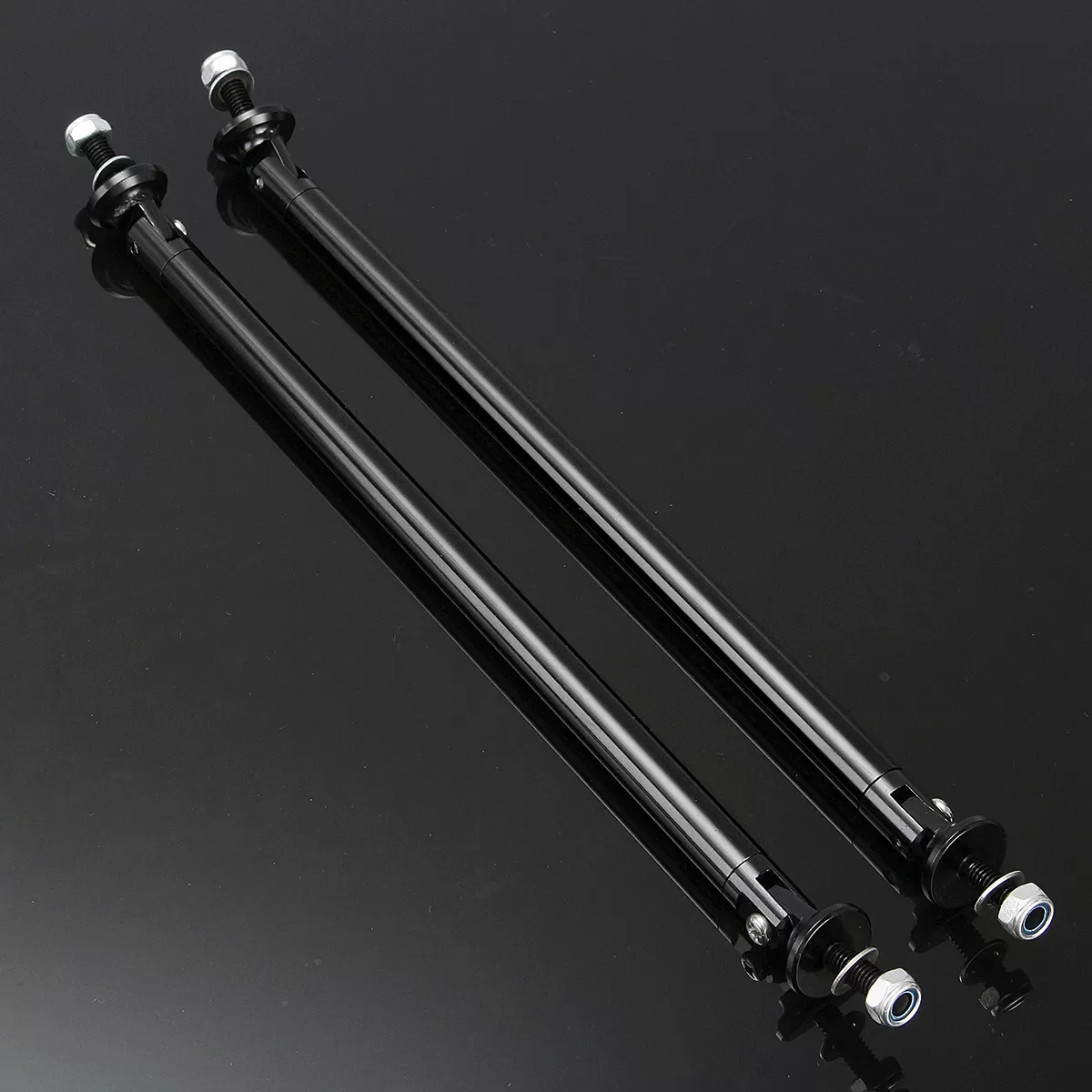 Generic 2Pcs Bumper Lip Splitter Rods Adjustable Front Rear - image 4