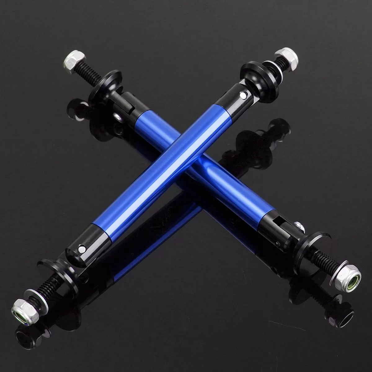 Generic 2Pcs Bumper Lip Splitter Rods Adjustable Front Rear - image 6