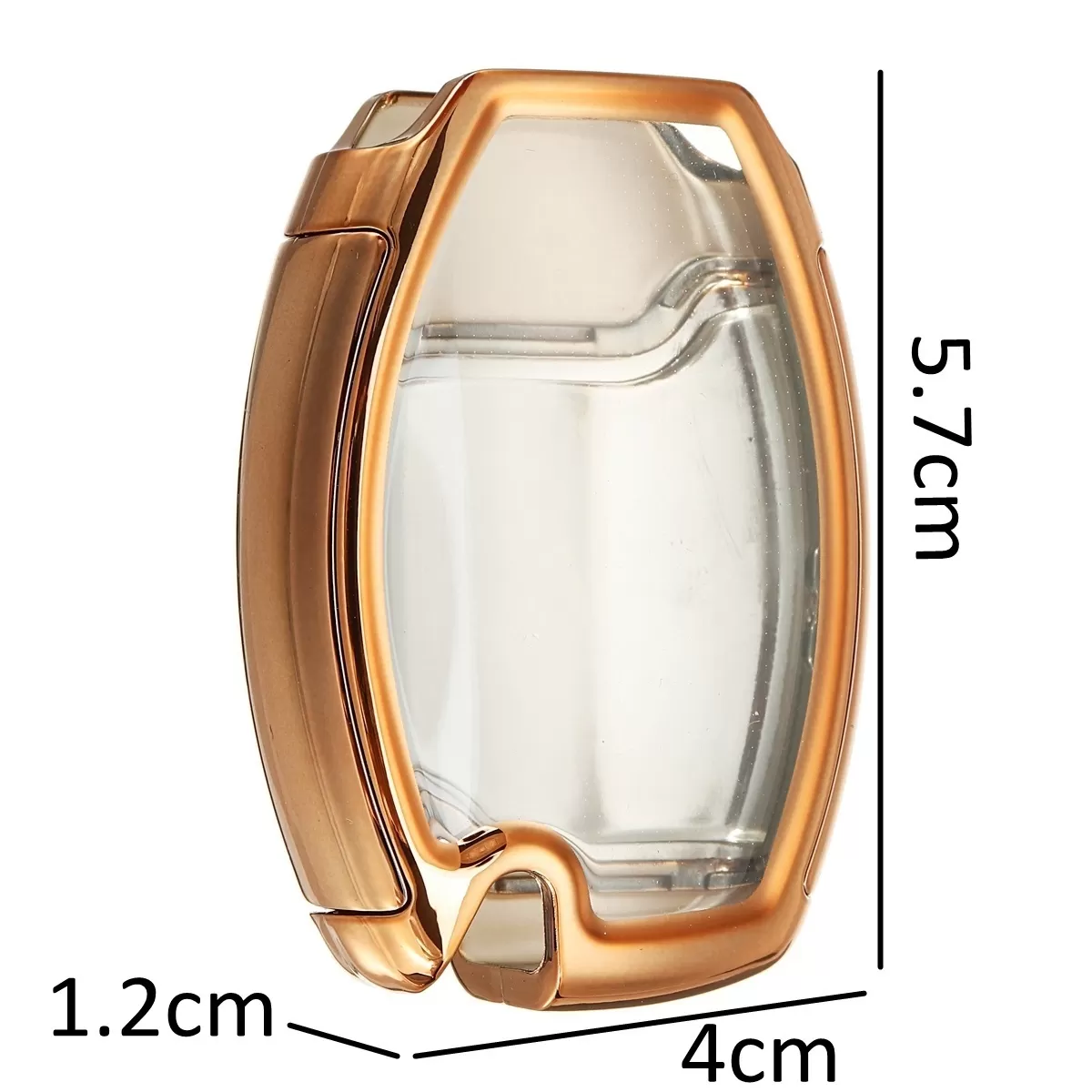 Benz Royal Gold Remote Smart Key Cover Fob Case Shell - image 3