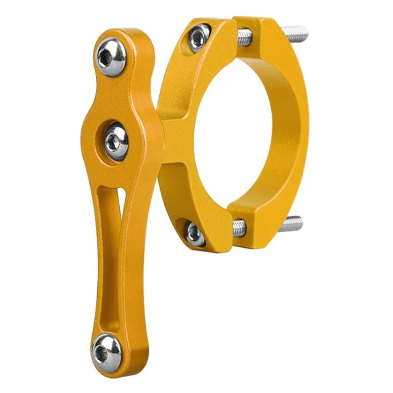 Royal Gold Handlebar Water Bottle Holder Clamp Adapter - image 1