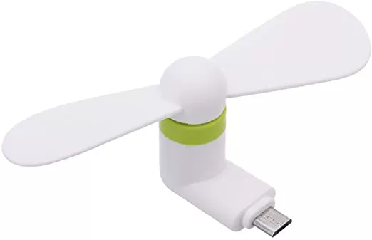 Generic Portable OTG Fan for Apple & Android Phones - image 3