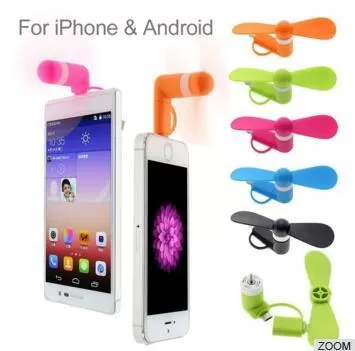Generic Portable OTG Fan for Apple & Android Phones - image 4