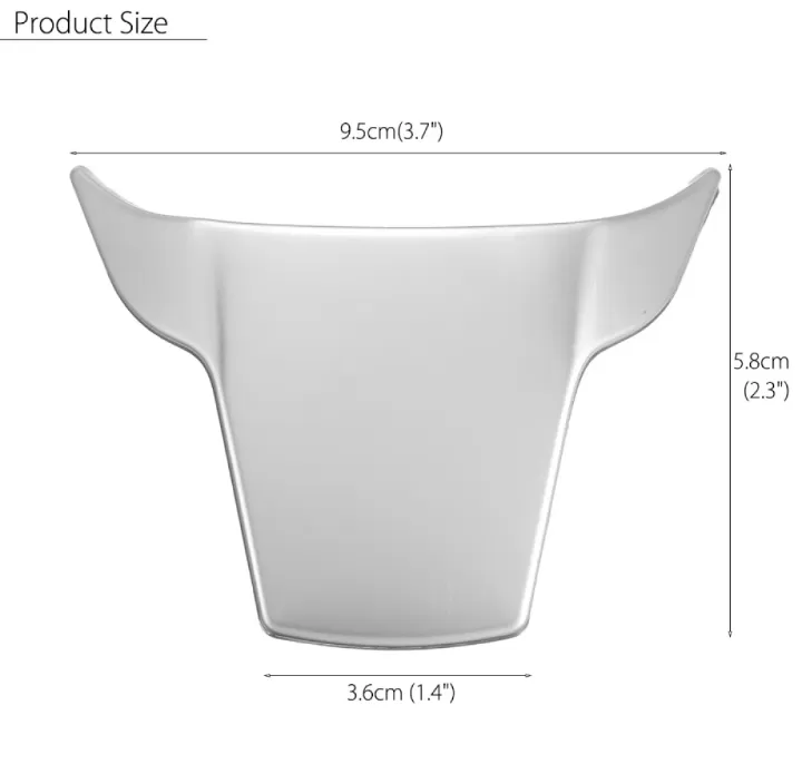 Honda CRV Stainless Steel Steering Wheel Cover Trims - image 4