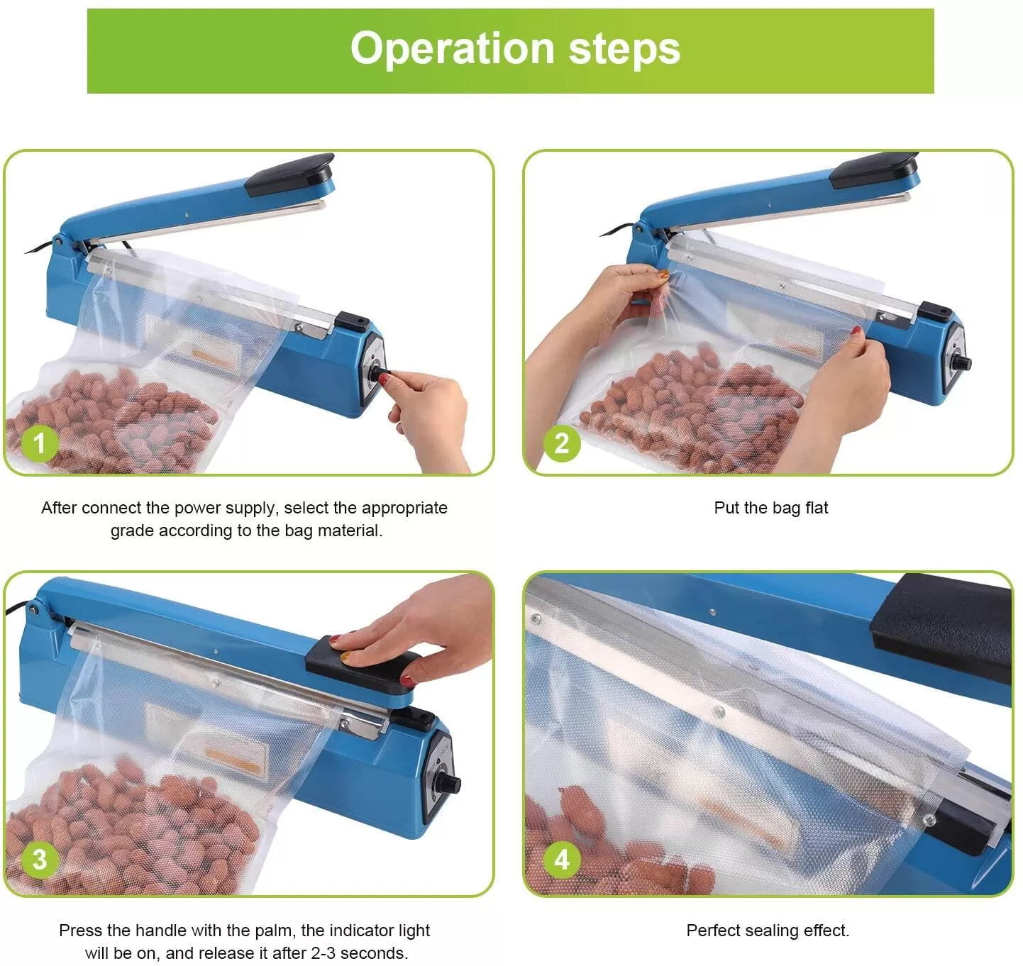 New Tecno 250MM Electric Impulse Heat Sealer - image 8