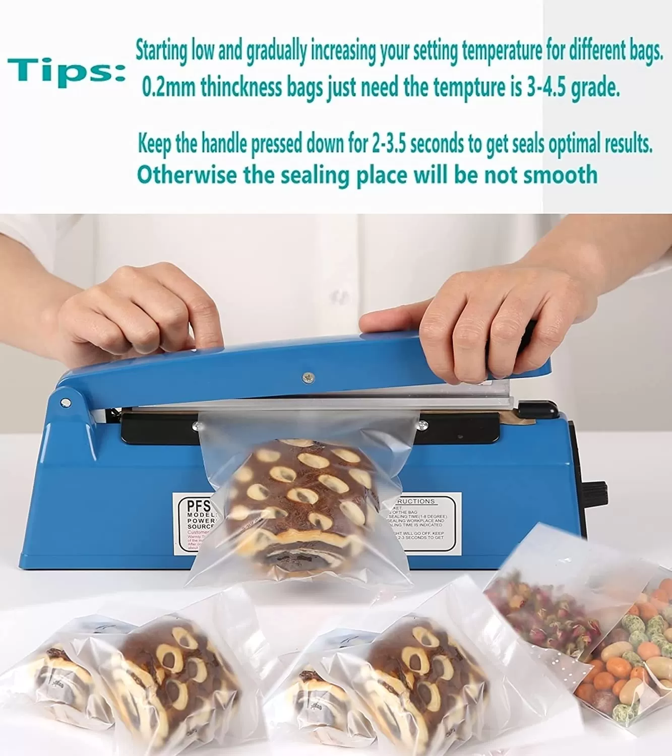 New Tecno 300MM Electric Impulse Heat Sealer - image 3