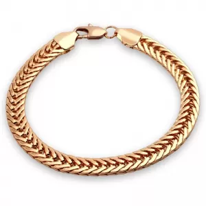 18K Luxury Gold Cuban Link Snake Chain Hand Bangle Gold Co