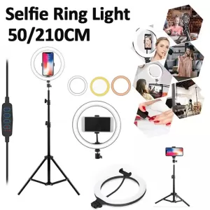 Generic 10" LED Ring Light Studio Grade A+ Tripod