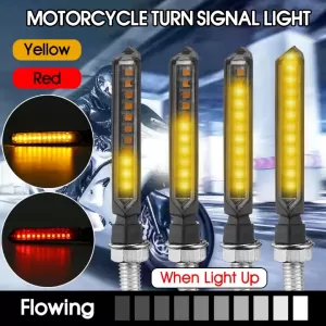 RACTI Motorcycle LED Sequential Flowing Turn Signal