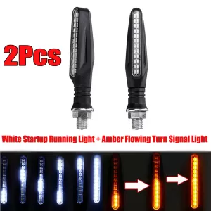 Generic Multi-function Flowing Motorcycle Turn Signal LED Light