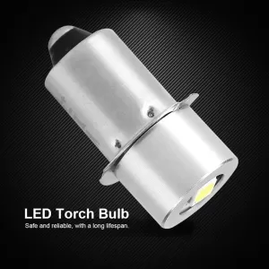3V 1W P13.5S LED Flashlight Bulb