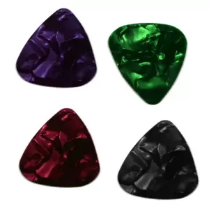 Generic Acoustic Electric Guitar Picks Plectrums 6 Thickness