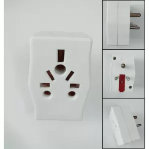 Generic 5Pcs Round Pin Any Pin Fused Converter (5-13amp)