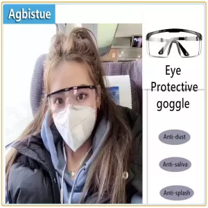 Generic Safety Goggles Eye Protection Anti-Scratch 5Pcs