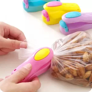 Generic Portable Mini Colored Sealing Machine Alkaline Battery Use