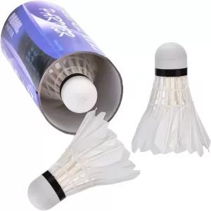 Generic 3Pcs Goose Feather Badminton Shuttlecocks