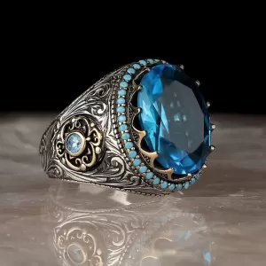 Luxury Retro Turkish Legendary Ring for Unisex