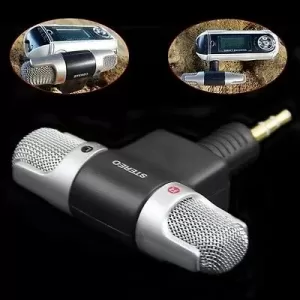 Generic Mini 3.5mm Stereo Mic for Mobile Recording