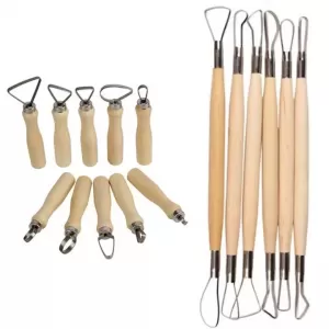 Tecno 16Pcs Clay Pottery Sculpting Tools Random Design