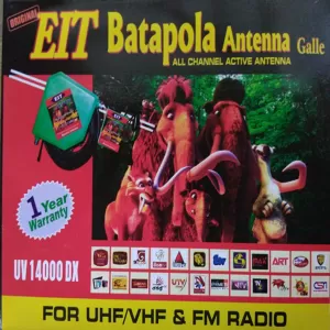 Tecno Batapola Antena Watching TV Smoothly HighGrade