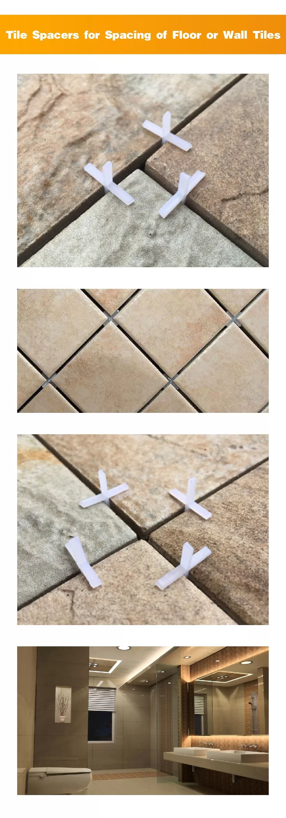 Tile Crush Reusable Tile Spacers 1/1.5/2/2.5mm - image 5