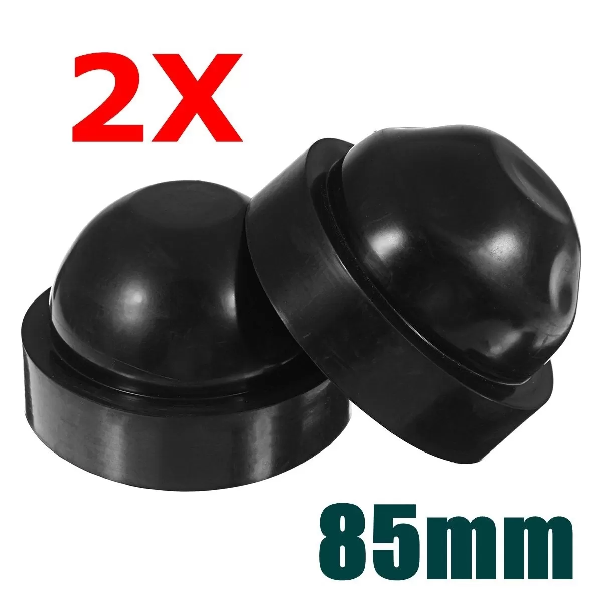 TOMALL 2Pcs 100mm Rubber Seal Dustproof Covers for HID LED - image 3