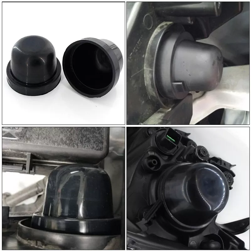 TOMALL 2Pcs 100mm Rubber Seal Dustproof Covers for HID LED - image 5