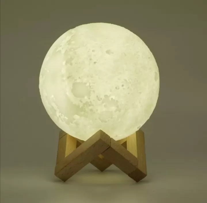 UR Moon Lamp Light Night Cool Mist Purifier Touch Control - image 2