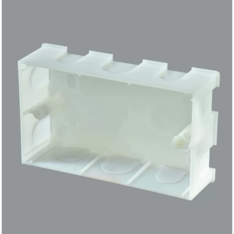 Generic Double Sunk White Color Mounting Box - image 2