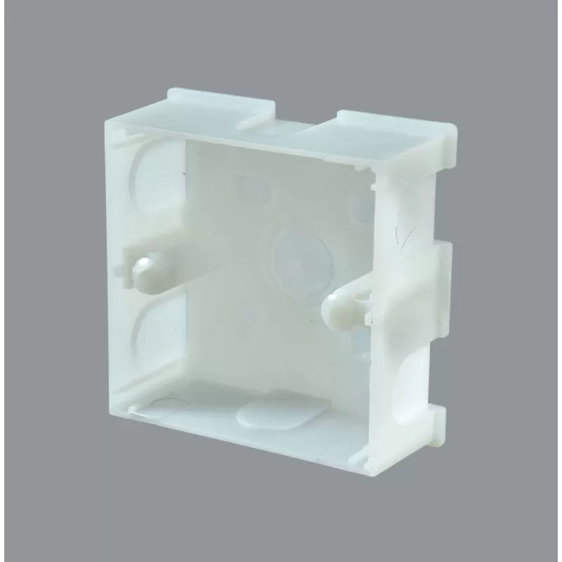 Generic Double Mounting Box Sunk White 5Pcs