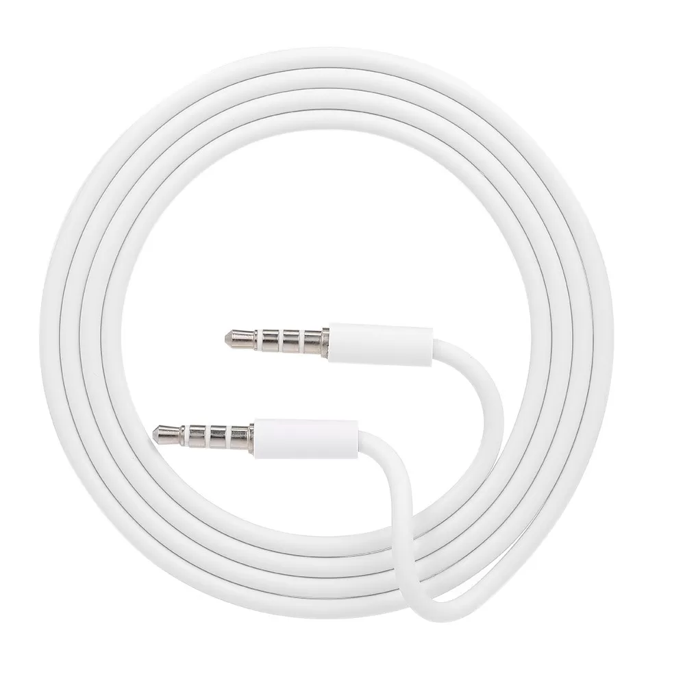 Choseal White 3M 3.5mm Male to Male Aux Extension Cable - image 2