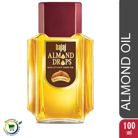 Almond Drops Natural Hair Oil 6X Vitamin E Good For Hair Loss - image 3
