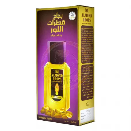 Almond Drops Natural Hair Oil 6X Vitamin E Good For Hair Loss - image 8