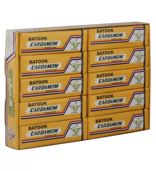 Batook Cardamom Chewing Gum 12.5g (20pack)