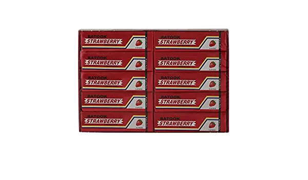 Batook Chewing Gum Strawberry 12.5g (20pack)