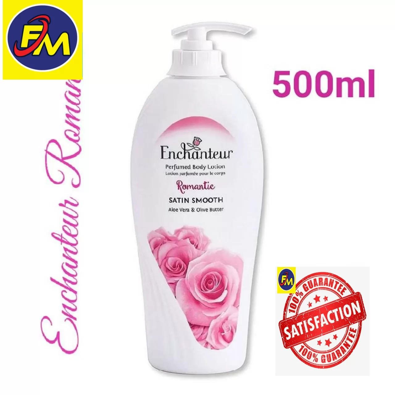 Enchanteur Perfume Body Lotion - Romantic 500ml - image 2