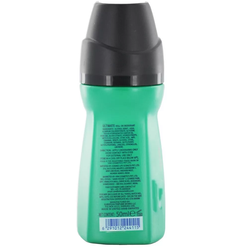 Fogg Ultimate Roll on Deodorant for Men 50 ml - image 2