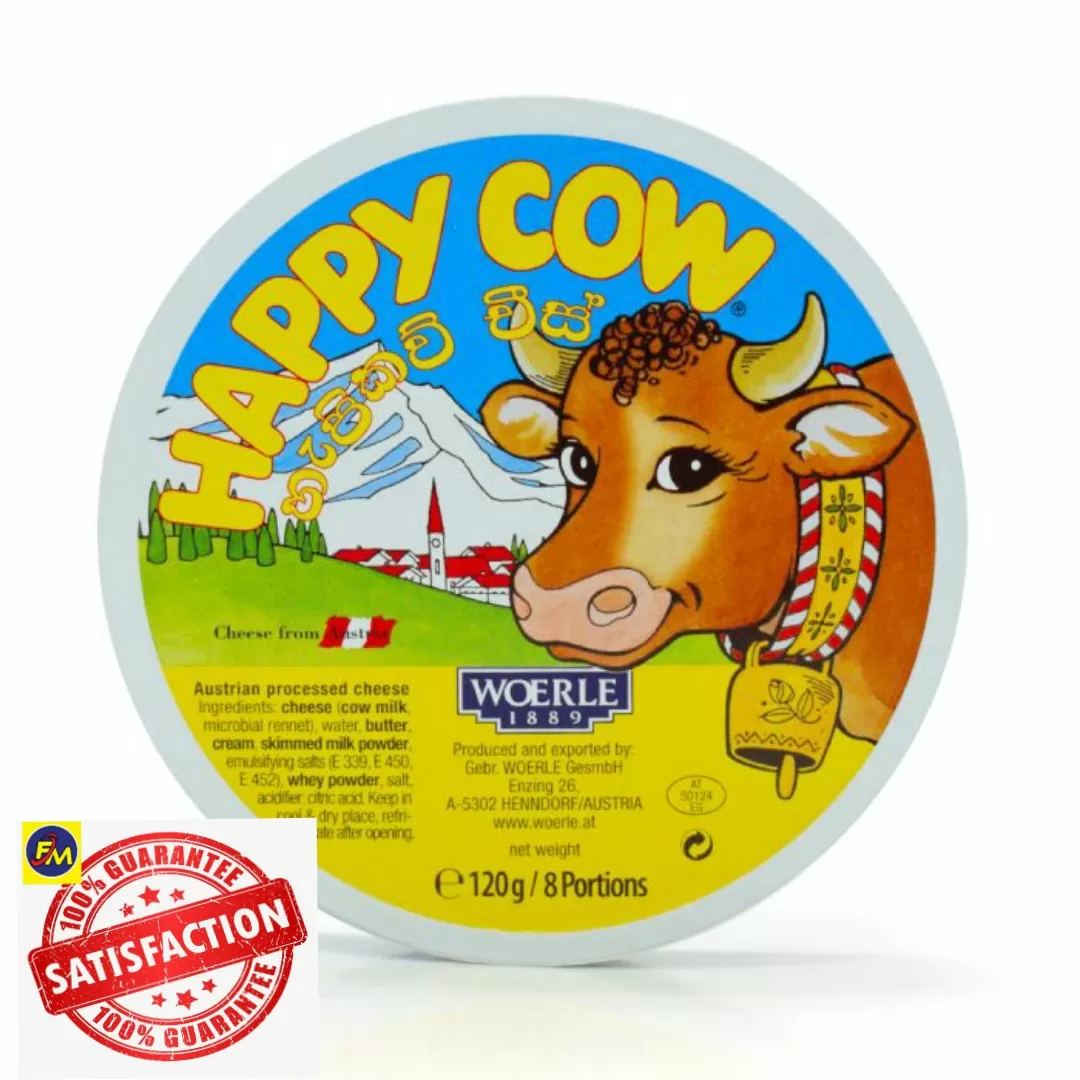 Happy Cow Cheese 120g (8 Portions)